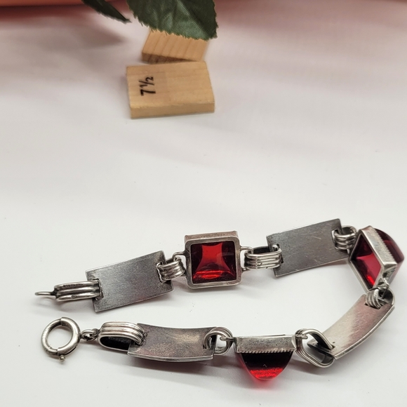 ⚘️Unisex cherry amber sterling s925 bracelet. - Picture 5 of 7